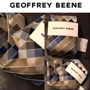 Geoffrey Beene New Rafalla Gentlemans Quality Tie